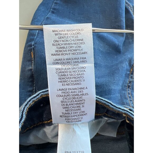 Joes The Brixton Straight Narrow Jean Size 18 Distressed Medium Vintage Blue NEW - Picture 10 of 13